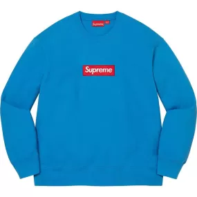 Supreme Box Logo Crewneck (Blue)