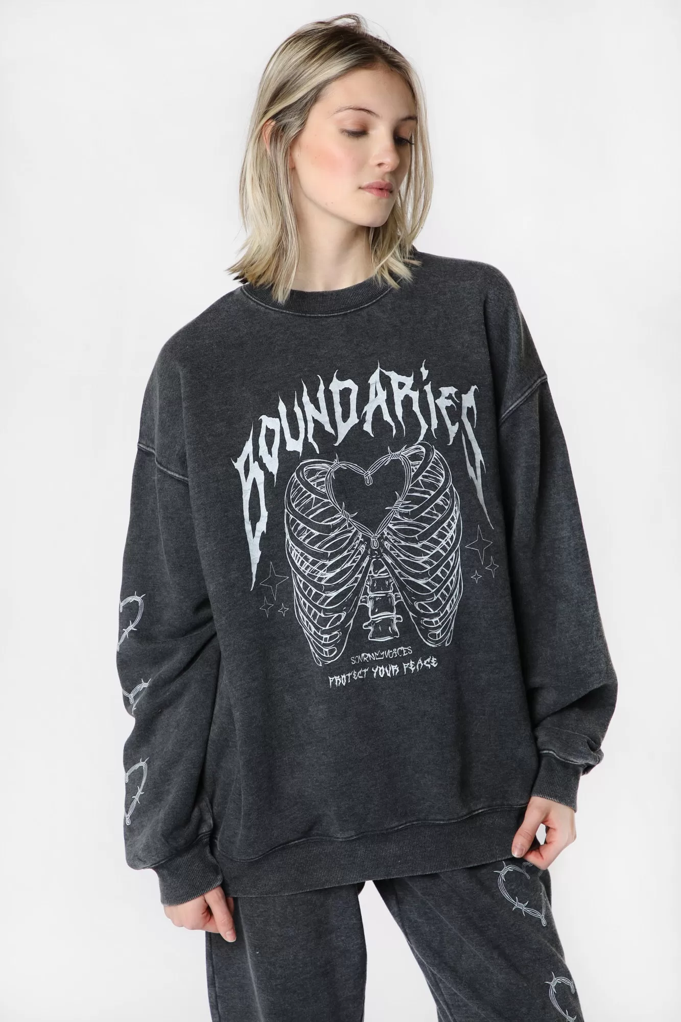 Sweatshirt Boundaries Sovrn Voices Femme