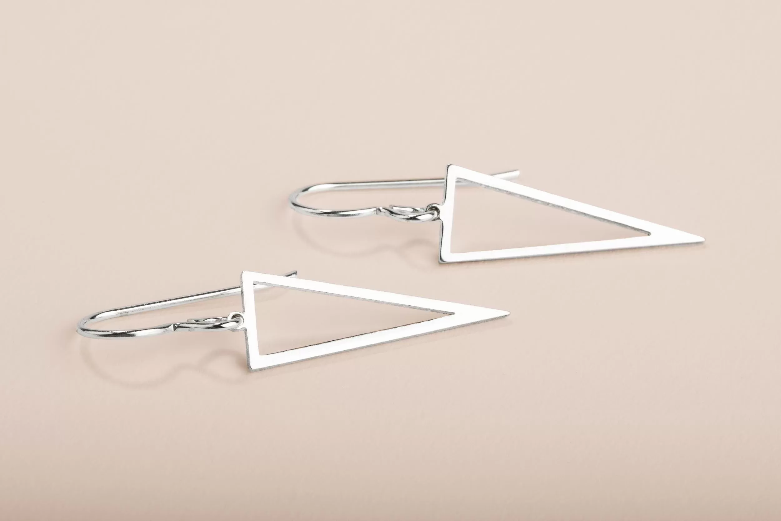 Triangle Dangle Earrings