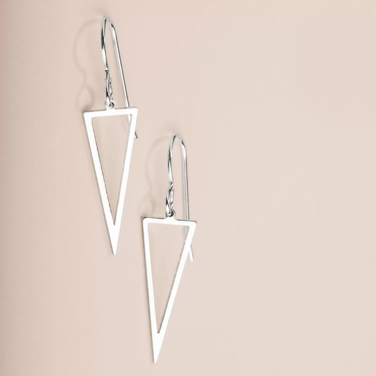 Triangle Dangle Earrings