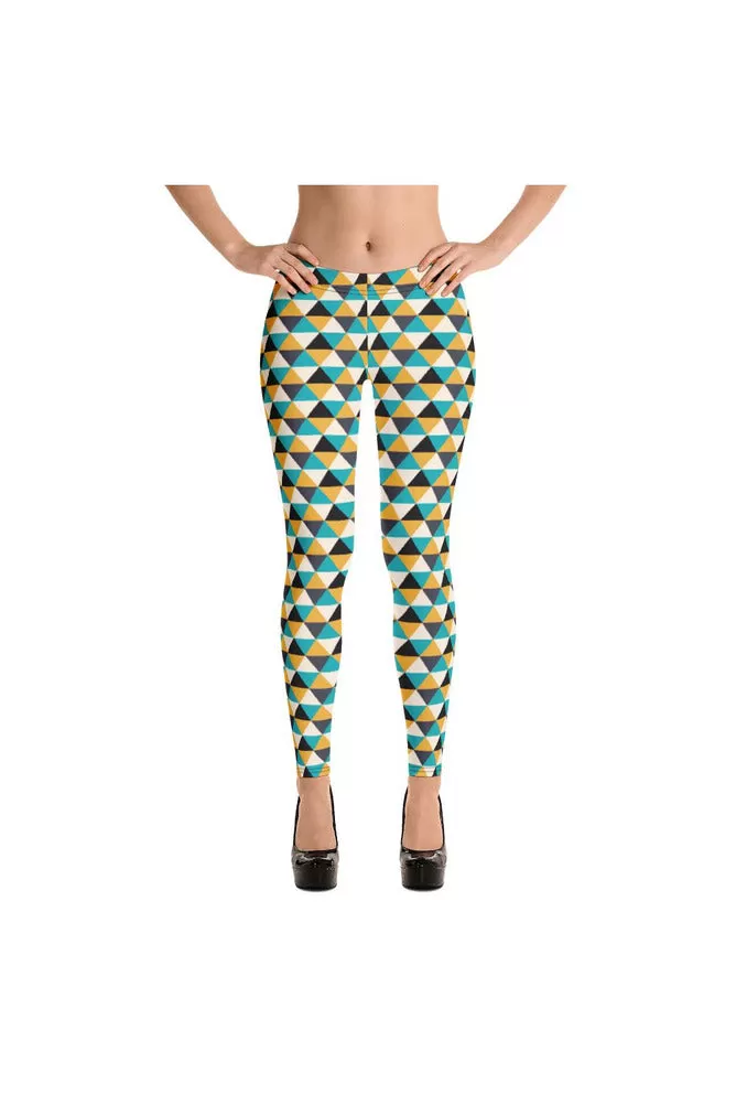 Triangle Patchwork Leggings