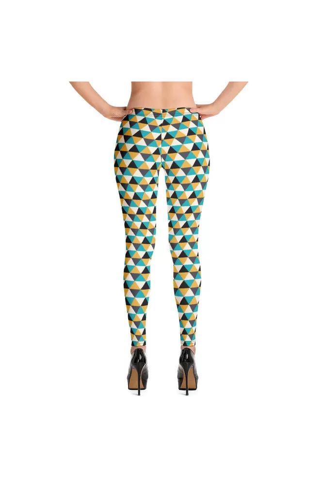 Triangle Patchwork Leggings