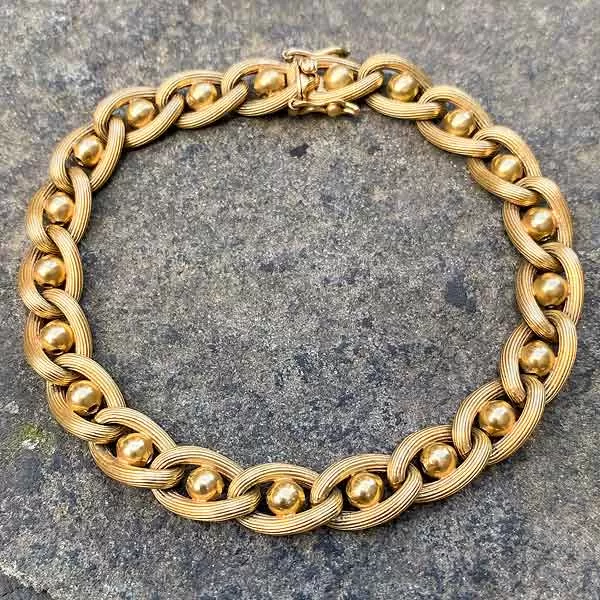 Vintage Curb Link Bracelet