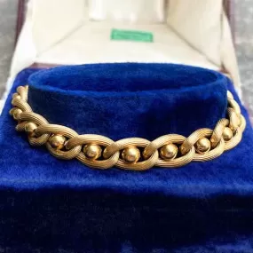 Vintage Curb Link Bracelet