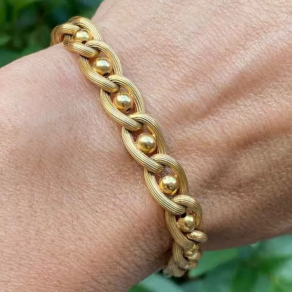 Vintage Curb Link Bracelet