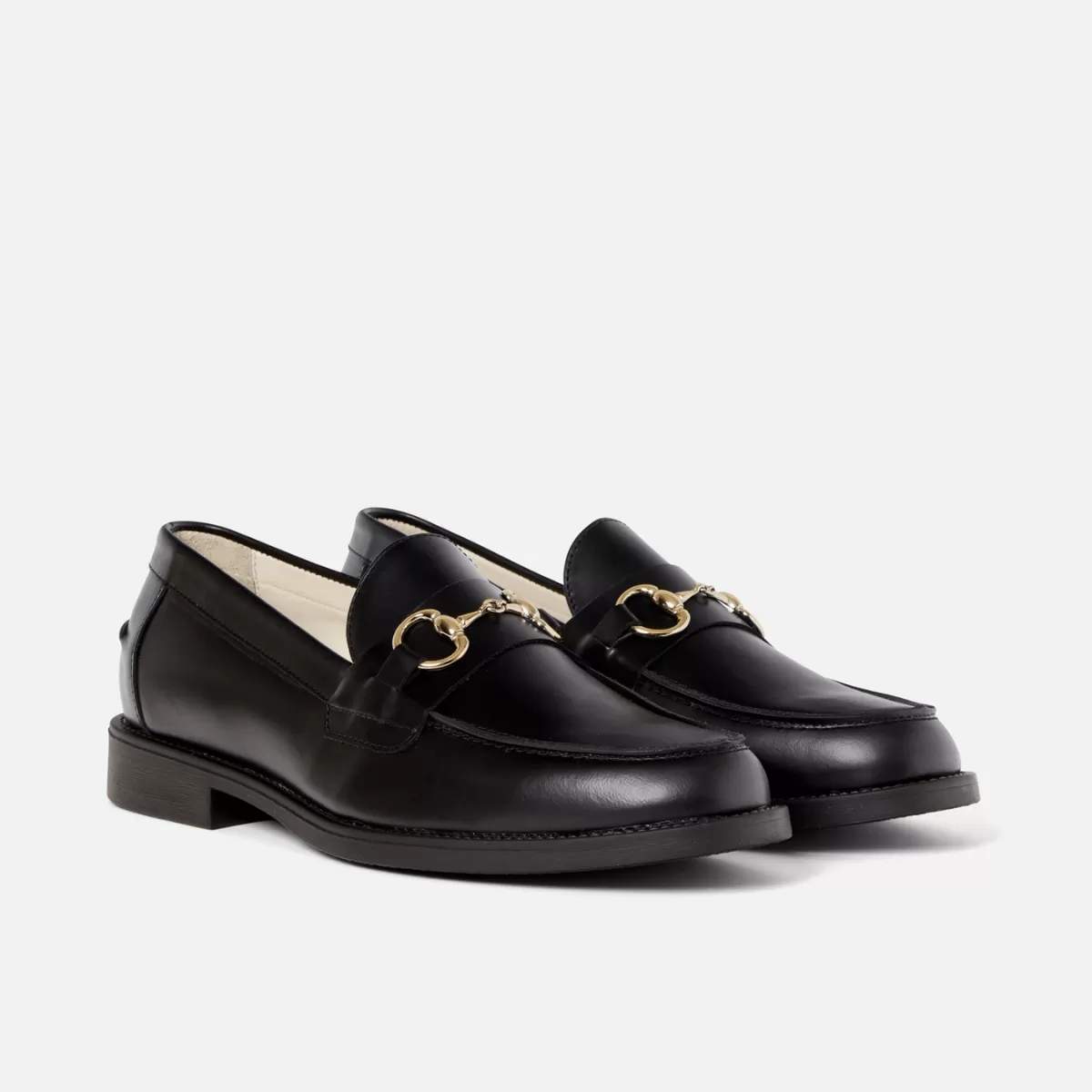 Wilde Black Bit Loafer - Men's